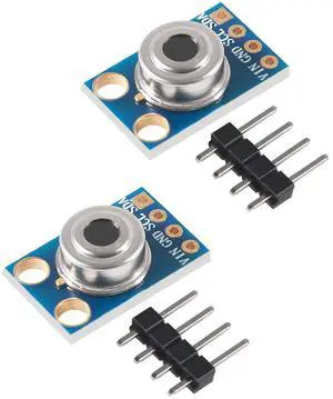 ACEIRMC 2pcs GY-906 MLX90614ESF Non-Contact Infrared Temperature Sensor Module IIC I2C Serial for Arduino