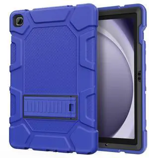 Azzsy Case for Samsung Galaxy Tab A9+/A9 Plus 11" 2024 Model (SM-X210/X216/X218), Heavy Duty Shockproof Rugged High Impact Protective Case, Blue