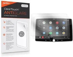 BoxWave Screen Protector Compatible with BOSS Audio BE10ACP - ClearTouch Anti-Glare (2-Pack), Anti-Fingerprint Matte Film Skin for BOSS Audio BE10ACP