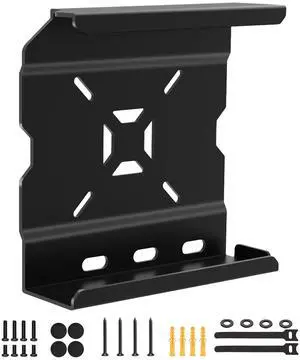 Mount for Alienware Alpha R2 VESA Wall and Under Desk Mount for Alienware Alpha R2 Mini PC Mounting Bracket for Alienware Alpha R2 Gaming PC Metal Mini PC Mount for Alienware Alpha with Screws