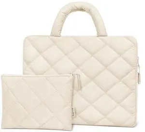 ALLIVE Puffy Laptop Sleeve - Shockproof Laptop Case with Handle  Fits MacBook Air 13 Inch, MacBook Pro 14 Inch, Chromebook Case