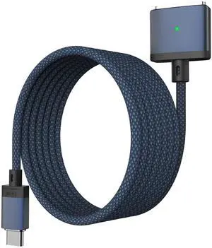 Aurioen USB-C to Magnetic 3 Cable Compatible with Magsafe Charging Cable for 14" 16" MacBook Pro 2024 M3 Pro & Max, MacBook Air 2022 M2, MacBook Pro 2023 M2 Pro & Max - 6.6ft