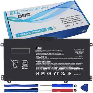 Bituli LK03XL L09281-855 916814-855 Battery for HP Envy X360 Convertible 15-bp0xx 15-bq0xx 15-cn0xxx 15m-cp0xxx 17-ae0xx 17-bw0xxx Rechargeable LKO3XL LK03048XL 55.8Wh 4835mAh 11.55V