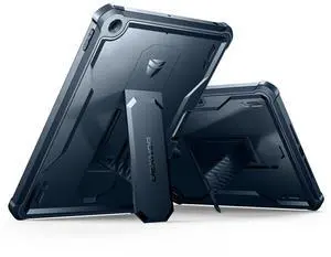 Dexnor for iPad 9th /8th /7th Generation Case 10.2 Inch, [Built in Screen Protector & Kickstand] with Pen Holder Heavy Duty Shockproof Full Body Protective Cover for iPad 9th Generation Case (Blue)