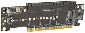PCIE X16 Expansion Card, M.2 NVMe Controller Expansion Card, Pcie X16 to X8 X4 X4 Split Expansion Card, Support PCIE4.0 Downward Compatible with 3.0