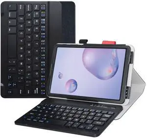 Bige for Galaxy Tab A 8.4 2020 Keyboard Case,PU Leather Cover with Romovable Keyboard for Samsung Galaxy Tab A 8.4 2020 Model SM-T307 (Verizon/T-Mobile/Sprint/AT&T) Tablet,Black