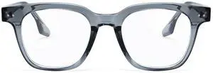 Dollger Blue light Glasses for Women Men Square Frame Computer Screen Blue light Blocking Eyeglasses Oversized Fashion Clear Gray Glasses