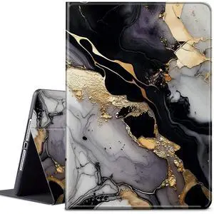 CGFGHHUY for Fire HD 10 Tablet Case (7th/9th Generation 2017/2019 Release 10.1 inch Lightweight Protective PU Leather Smart Stand Cover with Auto Wake Sleep - Marble