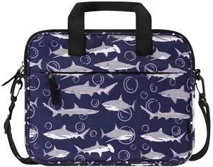 Choco Mocha 12.5 Inch Kids Tablet Sleeve Bag for Boys, Navy, Polyester