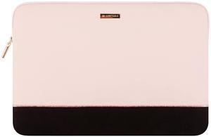 Comfyable Laptop Sleeve 15 Inch 14 Inch, Computer Bag Compatible with 15" MacBook Air (Snug Fit) M4 2025 & 14" MacBook Pro (Loose Fit) - Cute Cover Case for Women- Pink & Black