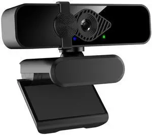 Dobuhont 2K Webcam for PC, 85° View USB Computer Camera, with Noise Canceling Microphone & Privacy Cover, HD Web Cameras for Desktop Laptop Monitor Mac Streaming, Gaming & Video Calling