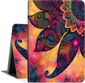 Case for All-New  Kindle Fire HD 8 & 8 Plus Tablet (12th Gen/10th Generation,2022/2020 Release) 8 inch,PU Leather Folio Stand Case with Auto Sleep/Wake,Mandala