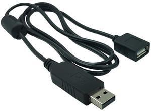 USB2.0 Full Speed Isolator with 5kV Isolation, 300mA Output, USB-A Port Anti-Interference, 1m Extension Cable for PLC and Motor Debugging, USB Isolator and USB Ground Loop Isolator Solution, ADUM4160
