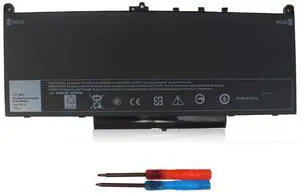 J60J5 Battery Replacement Dell Latitude E7470 E7270 Laptop Battery for Dell Latitude E7470 E7270 7470 7270 Computer 1W2Y2 0MC34Y MC34Y R1V85 242WD GG4FM WYWJ2 451-BBSX 451-BBSY 451-BBSU Batteries.