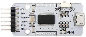 diustou FT232RL USB to TTL Serial Adapter Conversion Module USB to uart Serial Communication Module Brush Board 3.3/5V Level Output migrated Template (MB). diustou FT232RL USB to TTL Serial Adapter Conversion Module USB to uart Serial Communication Module Brush Board 3.3/5V Level Output migrated Template (MB).