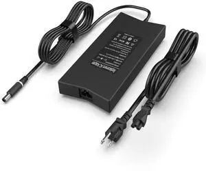 130W 19.5V 6.7A AC Adapter Charger for Dell Inspiron 15 7000 7559, XPS 15 L501X, Precision M20, M60, M70, Inspiron 15 N5110, Latitude E6400-7.4mm Tip