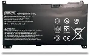 Hubei RR03XL RR03048XL HSTNN-UB7C HSTNN-I74C RR03048XL 851477-541 851610-850 851477-421 851477-541 Laptop Battery Replacement for HP ProBook 430 440 450 455 470 G4 MT20 Series(11.1V 48Wh)