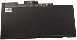 Hubei CS03XL TA03XL Laptop Battery Replacement for HP EliteBook 745 755 840 850 G3 G4 848 G3 ZBook 15u G3 G4 mt42 mt43 T7B32AA HSTNN-I33C-4 HSTNN-I33C-5 HSTNN-I41C-4 HSTNN-IB6Y HSTNN-UB6S(11.4V 46Wh)
