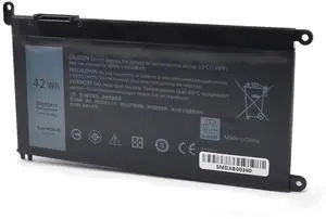 Zosam 42WH WDXOR 11.4V Laptop Battery for Dell Inspiron 15 7579 7573 7569 5578 5565 5567 5568 5570 5775 5579 7560 7570 13 5378 5379 5368 7375 7368 7378 17 5765 5767 5770 Series FC92N 0FC92N