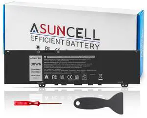 ASUNCELL 38Wh F62G0 Battery for Dell Inspiron 13 7000 7373 7386 2 in 1 Series Vostro 13 5000 5370 13-5370 P83G P87G P91G Series F62GO 39DY5 RPJC3