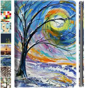 DuraSafe Cases for iPad 7.9 Inch Mini 4th [ Mini 2015 4 Gen ] MK6K2LL/A MK6J2LL/A MK6L2LL/A MK9J2LL/A MK9H2LL/A MK9G2LL/A Ultra Slim Printed Smart PU Leather Flip Folio Book Cover - Color Emblem