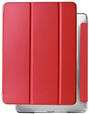 DuraSafe Cases for iPad Air 6th Air 11 2024 Air 5th 2022 Air 4th 2020 Gen [iPad Air 6/5 / 4/11 ] A2588 A2316 MM6R3LL/A MM6T3LL/A MYHX2LL/A Shock Proof Dual Angle Stand Honeycomb Clear Cover - Red