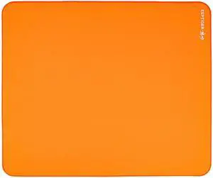 ESPTIGER Tang Dao SR Gaming Mouse Pad, Large 480x400x4mm, Orange | Premium Woven Cloth for Balanced Control, SCR Synthetic Rubber Anti-Slip Base, Stitched Edges