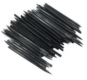 100 Pieces 5.91 Inches Professional Nylon Spudgers Open Pry Bar for Repairing Laptop iPhone iPad Smartphone PC Black Stick Prying Tools