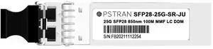 OPSTRAN 25GBASE-SR SFP28 Optical Transceiver Module Compatible with Juniper QFX-SFP-25G-SR JNP-SFP-25G-SR 25G SFP28 850nm 100m DOM Duplex LC MMF