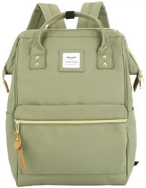 Himawari Travel Backpack with USB Charging Port 15.6 Inch Doctor Work Bag laptop backpack for Women&Men(9001- Olive Green-24#)