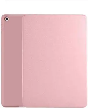 DuraSafe Cases for iPad Mini 3 2014 Mini 2 2013 Mini 1 2012 7.9 Inch [Mini 3rd 2nd 1st ] A1599 A1489 A1432 MH3F2LL/A MH3G2LL/A MH3E2LL/A Soft Silicone Shock Proof Magnetic Flip Case - Rose Gold