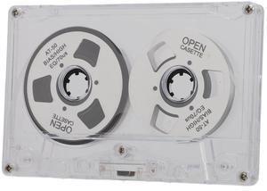Reel to Reel Blank Cassette Tape, Double Sided Metal Audio Cassette Tape with 50 Minutes Recording Time, Ideal for Music Recording