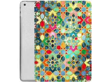 DuraSafe Cases for iPad Air 3 2019 PRO 10.5 Inch [ Air 3rd Gen 2017 ] A1701 A2152 A2123 MQF12LL/A MQEY2LL/A MQF22LL/A Printed Adjustable Stand Feature Case with TPU Heat Dissipation Back - Damask