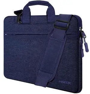 Hseok 17.3 Inch Laptop Shoulder Bag for Most 17.3" Dell Asus HP Lenovo Notebooks, Dark Blue