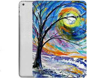 DuraSafe Cases for iPad 6/5 9.7 Inch [iPad 2018 6th iPad 2017 5th Gen ] A1893 A1822 A1954 MP252LL/A MPGA2LL/A MRM52LL/A MR702LL/A MR6Y2LL/A Printed Case TPU Heat Dissipation Back - Color Emblem