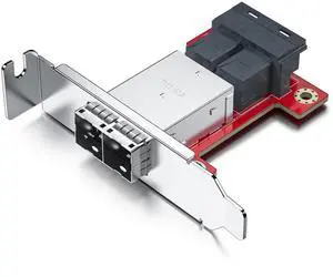 Internal SFF-8643 to External SFF-8644 Mini SAS Adapter, Dual Ports