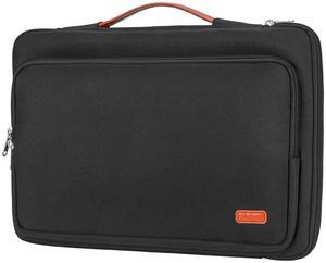17.3 Inch Portable Monitor Case, Computer Bags, 360deg Protection Monitor Carrying Sleeve Bag (External Dimension: 16.5"x10.7") Black(Patent Design)