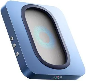 EAXBUX Undetectable Mouse jiggler,Mouse Mover Wiggler Shaker Device with Enlarged Turntable Adjustable Interval,LED Display Moves Randomly,for Gift Keeps PC/Laptap Active to Improve Office Efficiency