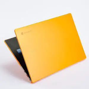 mCover Case Compatible for 2021~2022 14" Samsung Galaxy Chromebook Go XE340XDA XE345XDA Series Laptop Computers ONLY (NOT Fitting Any Other Samsung Models) - Orange