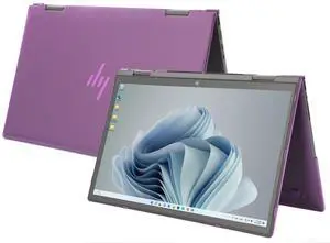 mCover Case ONLY Compatible for 2022~2023 15.6" HP Envy x360 15-EW0000 (Intel CPU) / 15-EY0000 (AMD CPU) Series Laptop (NOT Fitting Any Other HP Models) - Purple