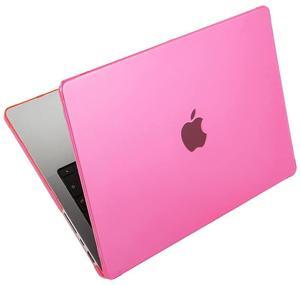 mCover Case Only Compatible for 2021~2025 16" MacBook Pro Laptop Computer (with M1 | M2 | M3 | M4 Pro/Max Chip, 16.2" Liquid Retina XDR Display, USB-C + MagSafe3 + HDMI connectors) - Pink