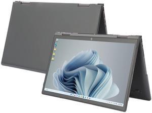 mCover Case Compatible for 2021~2022 15.6" HP Envy x360 15-ESxxxx (Intel CPU) / 15-EUxxx (AMD CPU) Series Laptop ONLY (NOT Fitting Any Other HP Models) - Black