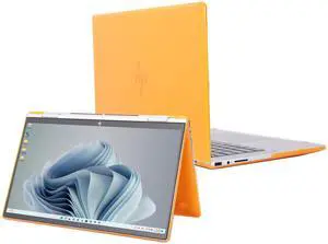 mCover Case ONLY Compatible for 2023~2024 15.6" HP Envy x360 15-FE0000 (Intel CPU) / 15-FH0000 (AMD CPU) Series Laptop (NOT Fitting Any Other HP Models) - Orange