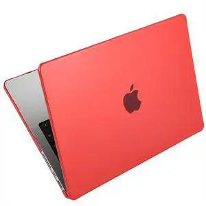 mCover Case Only Compatible for 2021~2025 16 MacBook Pro Laptop Computer (with M1 | M2 | M3 | M4 Pro/Max Chip, 16.2" Liquid Retina XDR Display, USB-C + MagSafe3 + HDMI connectors) - Red