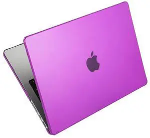 mCover Case Only Compatible for 2021~2025 16 MacBook Pro Laptop Computer (with M1 | M2 | M3 | M4 Pro/Max Chip, 16.2" Liquid Retina XDR Display, USB-C + MagSafe3 + HDMI connectors) - Purple