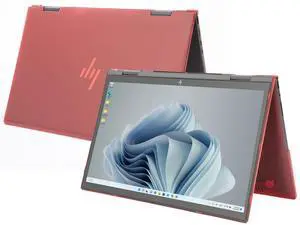 mCover Case ONLY Compatible for 2022~2023 15.6" HP Envy x360 15-EW0000 (Intel CPU) / 15-EY0000 (AMD CPU) Series Laptop (NOT Fitting Any Other HP Models) - Red
