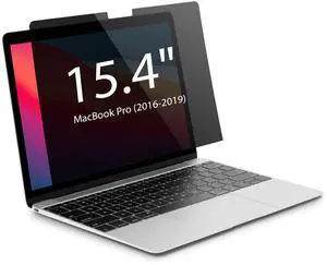 IRUYO FL Magnetic Privacy Screen for MacBook Pro 15 inch (2016-2019), Model A1707, A1990, Detachable Screen Protector, Blue Light Blocking, Anti Glare Protector and Privacy Filter Shield