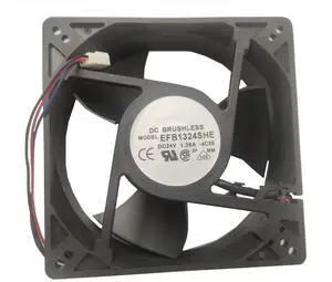 Joshua Adams EFB1324SHE 12738 24V 1.38A 12.7CM Cooling Fan