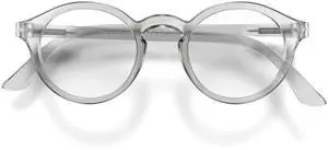 LONDON MOLE(r) Graduate Blue Light Blocking Glasses - Cool round panto shape - Anti-eyestrain for screens - Unisex with spring hinges