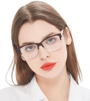 MARE AZZURO Blue Light Blocking Glasses, Computer Reading Gaming TV Phones Glasses for Women Men, UV400 Clear Lens Eye Protection